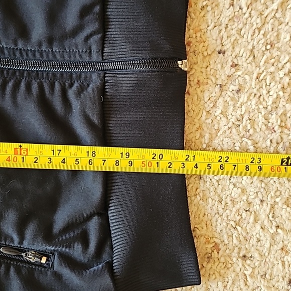 Adidas Dark Blue Turquoise Zip Up Jacket Sz. S - Picture 13 of 13